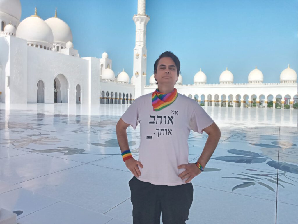 דורון בראונשטיין במסגד צילום עצמי