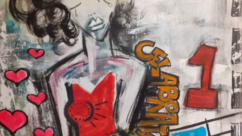 הציורים של הדר אכרם צילום ורד ברלל