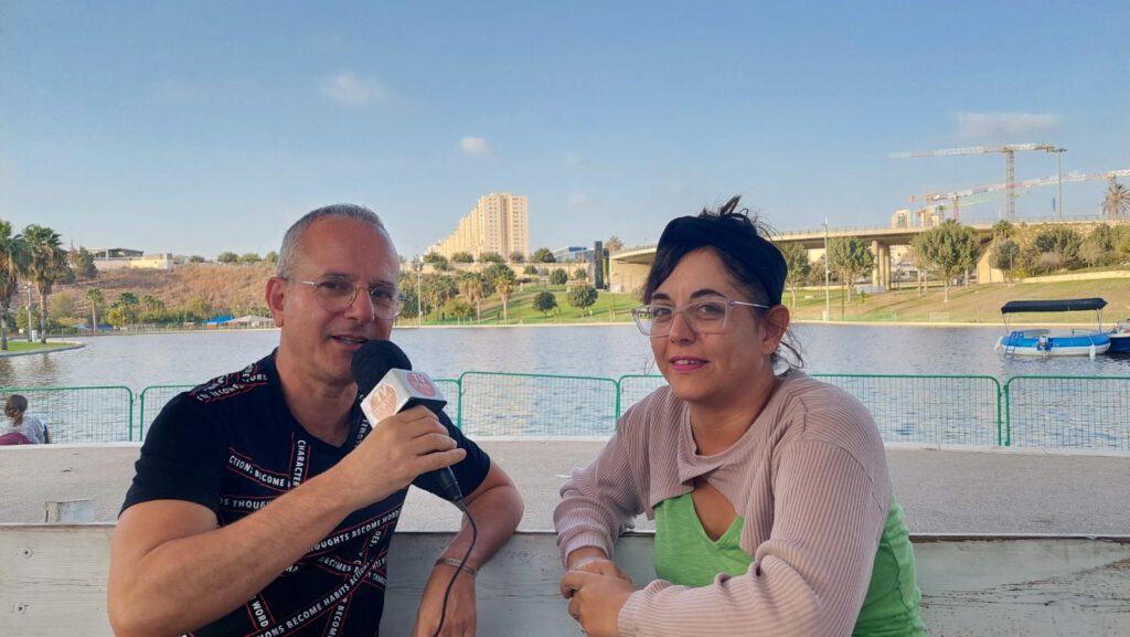 נטלי פורטי ואלי סוכרי צילום יואב גורן